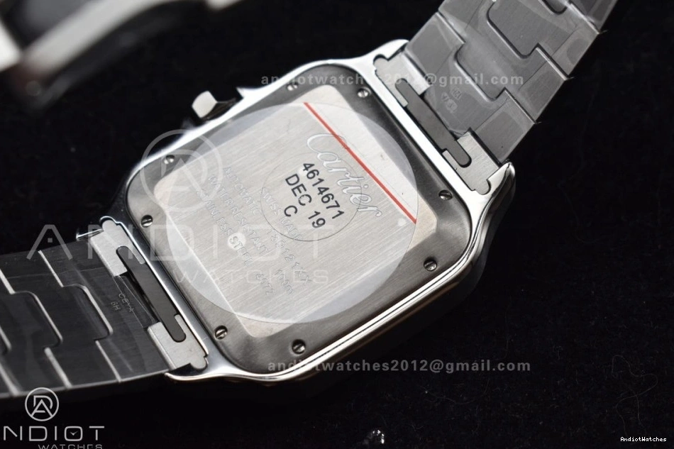 Dial 1:1 SmartLinks Contemporary 40mm White 1053 V Best on SS YG Bracelet MIYOTA 9015 BVF SS Edition Cartier YG Santos de 0122